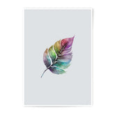 Colorful Leaf Photographic Prints, Botanical Wall Art, Nature Photography, Modern Art Prints, Home Decor, Leaf Art Print, Plant Print - Tawshia